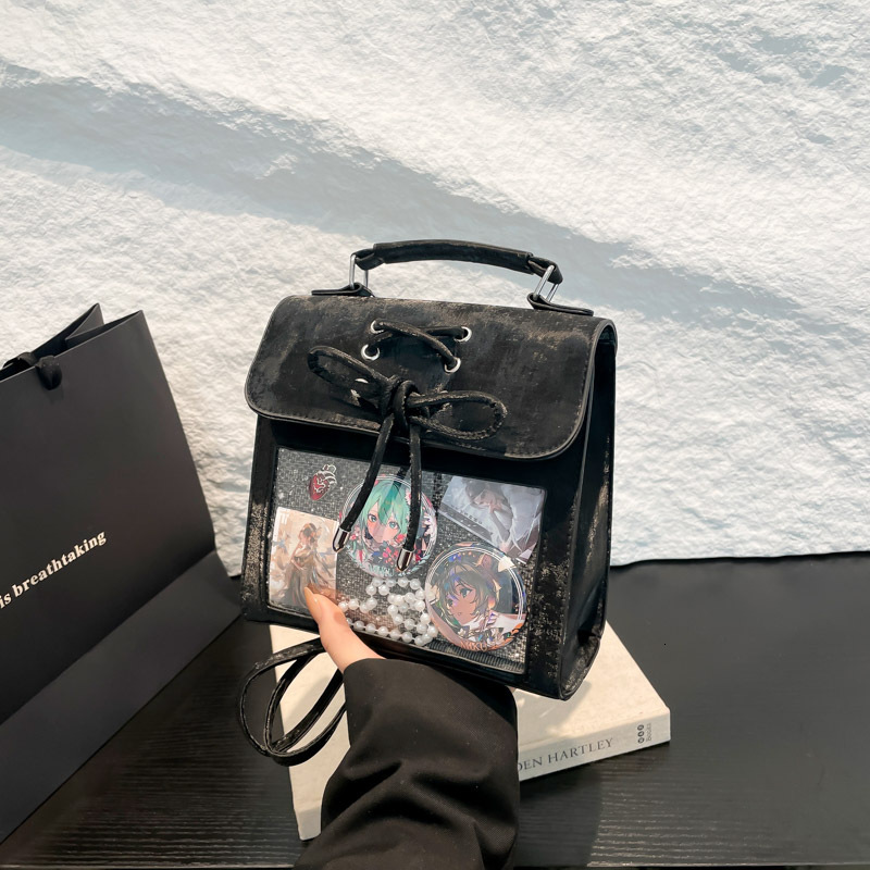 Designer Bag Luxury Bag Free Delivery Daily Commuter Single Shoulder Crossbody Spring Elegant Shoulder Bag Transparent Backpack Small Square For Women