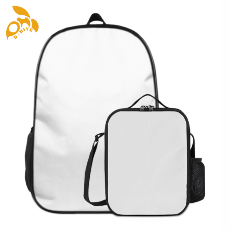 Free delivery. TOP fashion designers customize lightweight and high-quality full-print white and black schoolbags