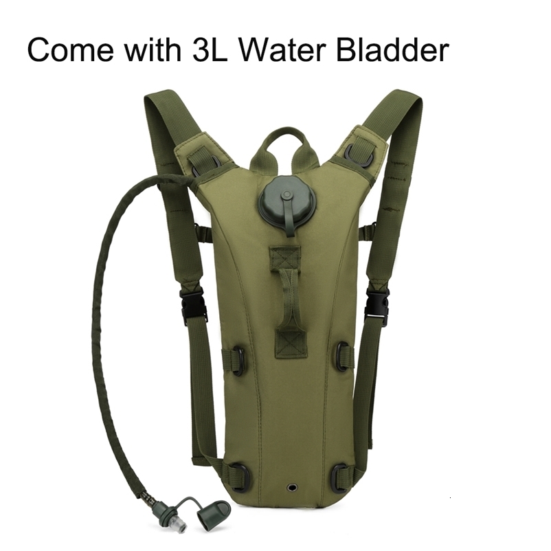 Outdoor Hydration Pack 3L Water Bladder Backpack Waterproof Water Bag for Running Hiking Cycling Camping 250519