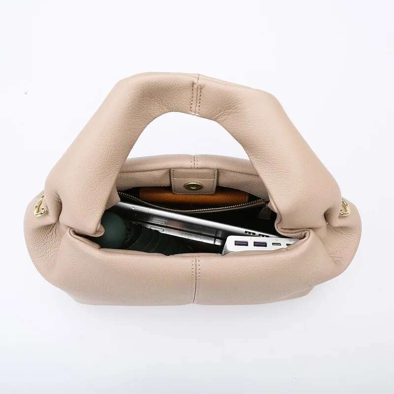 Solid Color Simple Handbag, Female Niche Design Temperament, Shoulder Bag, Stylish And Versatile Crossbody Bag