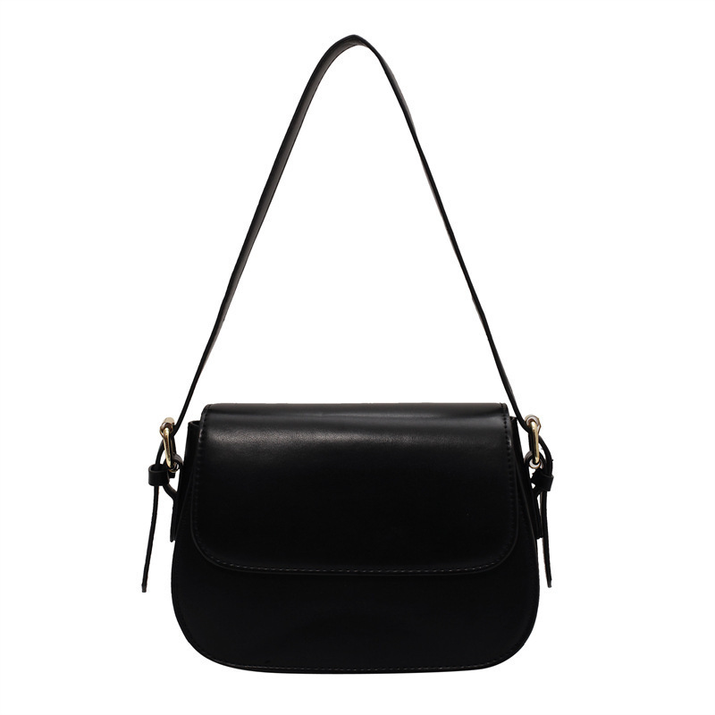 Small women's 2025 new trendy and fashionable temperament simple shoulder crossbody small square bag