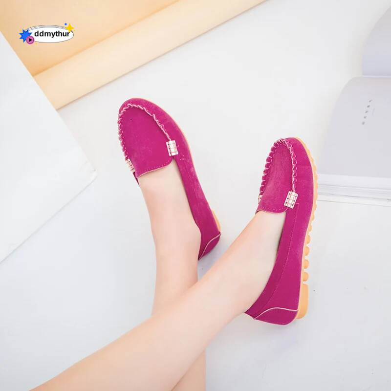 for 2023 Spring Autumn Women Casual Shoes Slips Round Toe Denim Flat Loafer Plus Size Jeans Zapatos ddmythur