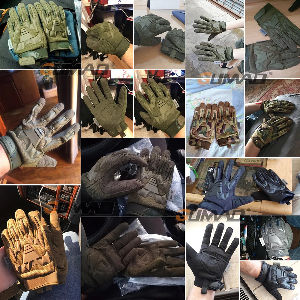 Tactical Gloves Touch Screen Cycling Outdoor Hunting Hiking Climbing Sport Combat Shooting Camping Antiskid Full Finger Mittens 250515