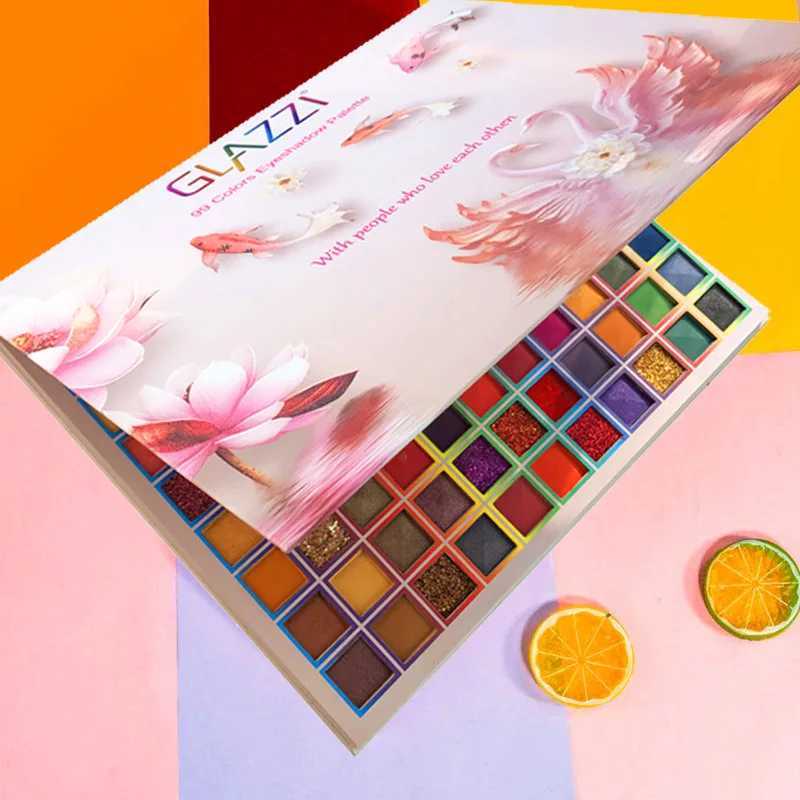 OWOSC 99 Colors Eyeshadow Palette Glitter Shimmer Eye Shadow Powder Matte Glitter Eyeshadow Palette Cosmetic Makeup Kit W250520