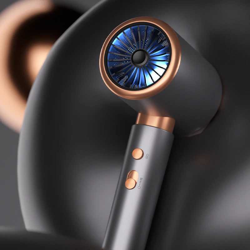 Professional Hair Dryer Hot Cold Wind Air Brush Hairdryer Negative Lonic Blow Dryer Strong PowerDryer Salon Tool 2000W 5th Gear z250520