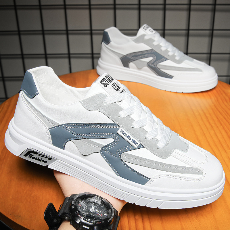 New Autumn Men Casual Shoes S Board Fresh Simple Versatile White Student Shoes Trendy And Fashionable Outdoor Casual Shoes Ddmysaturn