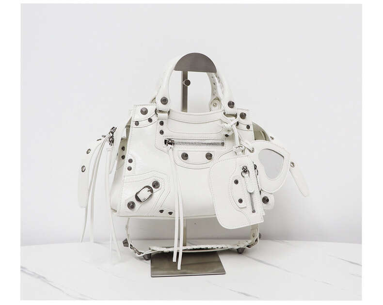 High quality Neo camole motorcycle personalized cool and stylish three in one rivet tote bag leather crossbody handbag