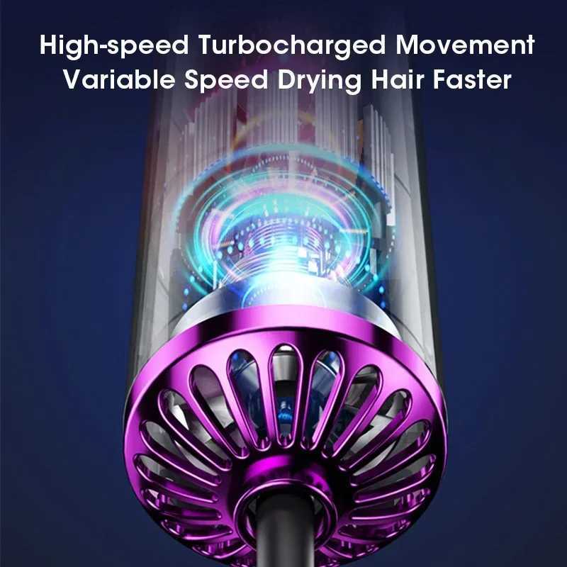 Multifunction Hair Dryer 5 in 1 Hot Air Comb Automatic Curling Rod Straight Hair Comb Hair Dryer Salon Style Tool Fast Dry z250520UM6H