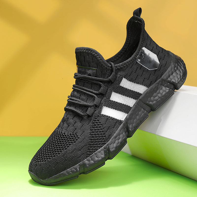 Designer casual shoes 2024 New Breathable Casual Shoes 7-Color Men's Sports Shoes Trendy Shoes Flyknit Men's Shoes E-commerce Explosive Runn