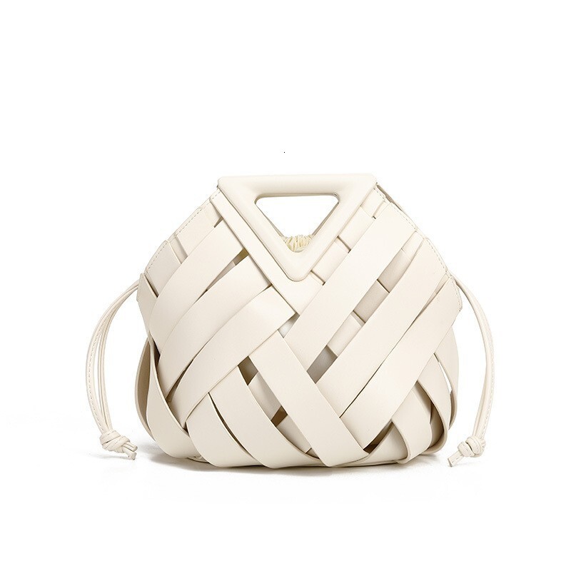 2025 New Designer Bag: Stylish, Casual, Versatile Magnetic Buckle Woven Hollow Bag, Free Shipping