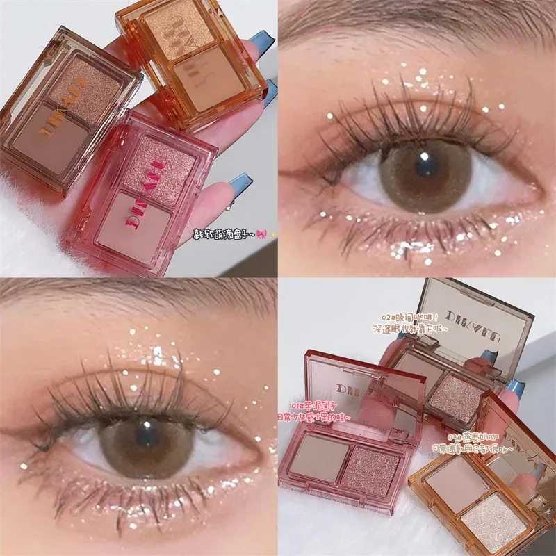 Waterproof Red Black Eyeshadow Palette Makeup Lasting Easy To Color Matte Eyeshadow Pressed Glitter Eyeshadow Korean Cosmetics W250520