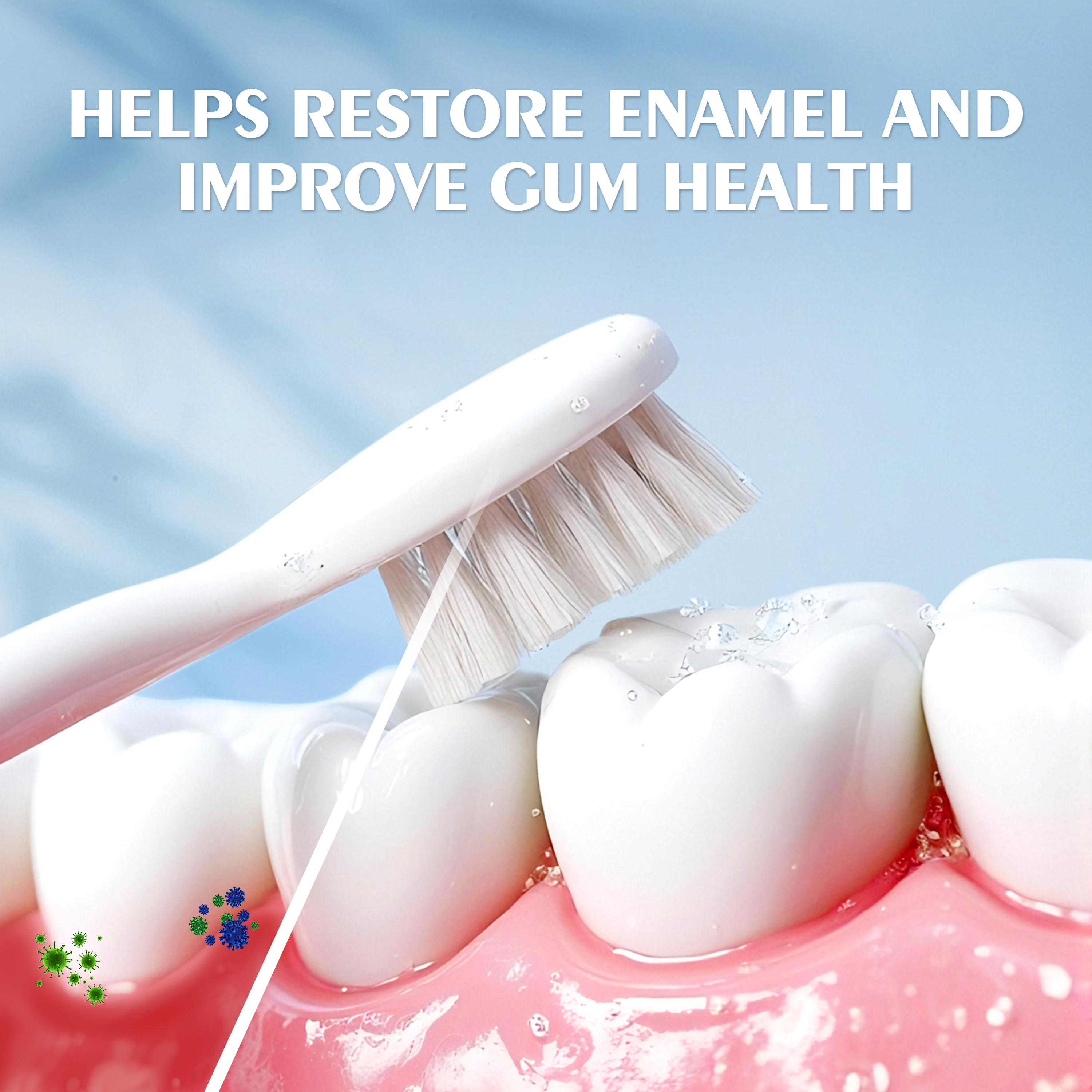 CEELIKE Hydroxyapatite Toothpaste Natural Ingredients Fluoridefree Formula for Enamel Repair Teeth Strengthening Remineralization Fresh Breath