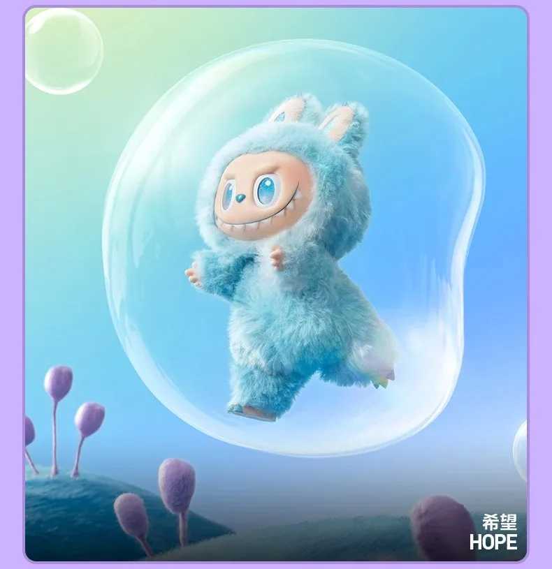 100% Original Labubu V3 Blind Box Big Into Energy The Monsters Pendant Action Figure Genuine version Labubu Doll Anime FigurineT250520