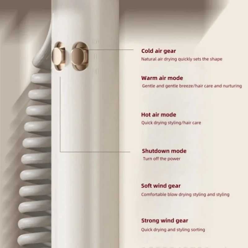 A21I-Hair Dryer Hot And Cold Hair Dryer For Home Use Drill-Free Wall-Mounted Hair Dryer US Plug z250520
