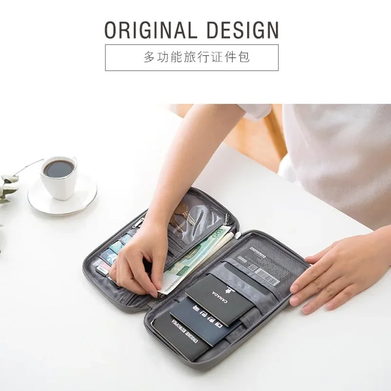 Hot Travel Wallet Family Passport Holder Creative Waterproof Document Case Organizer Travel accessories Document Bag Cardholder