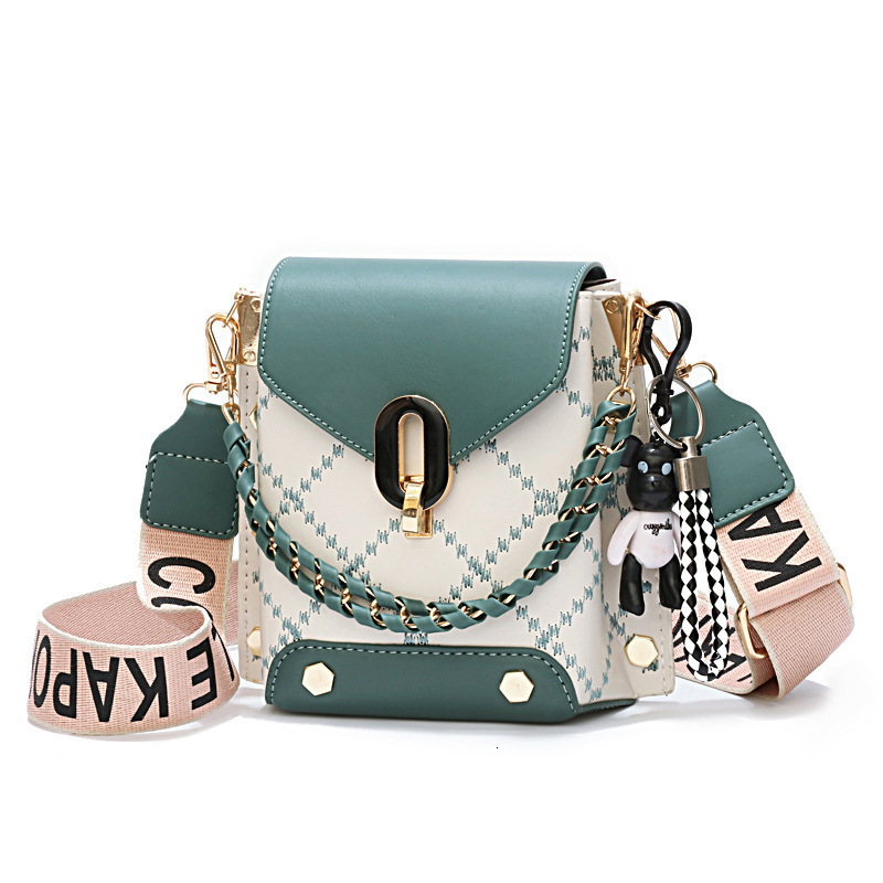 Top quality Brand High Quality New Style Direct value broadcast women's crossbody mobile phone shoulder mini bag, bear ribbon bag New Free Delive