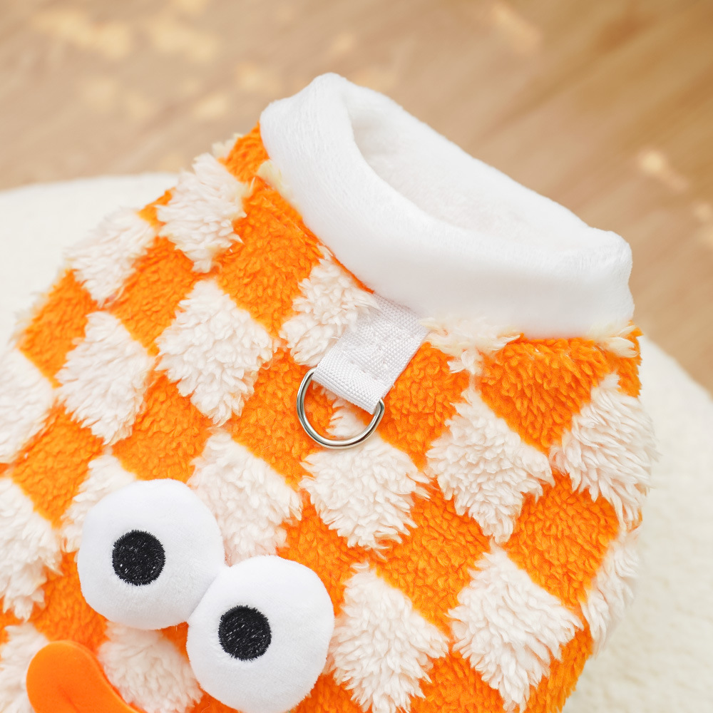 Dog Hoodie Sweater Dog Winter Clothes for Small Dogs Boy Girl, Fleece Pet Hoodies for Cold Weather Dog Coats Sweatshirt for Chihuahua Yorkie Cat Sweat