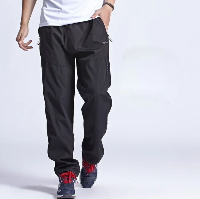 2025 Sportswear Joggers Outside Mens Casual Pants Quickly Dry Breathable Male Men Trousers Sweatpants Active 6XL 250517
