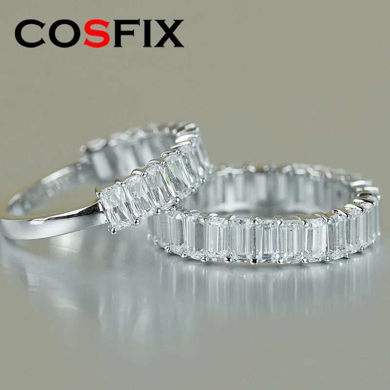 Masquise Cut Moissanite Rings For Women Emerald Heart Cut Women Full Moissanite Ring Luxury 2023 Womens Moissanite Ring Gift