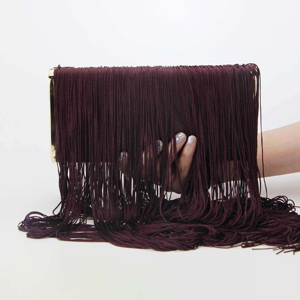High end trendy fashion capacity tassel woven single shoulder crossbody large bag