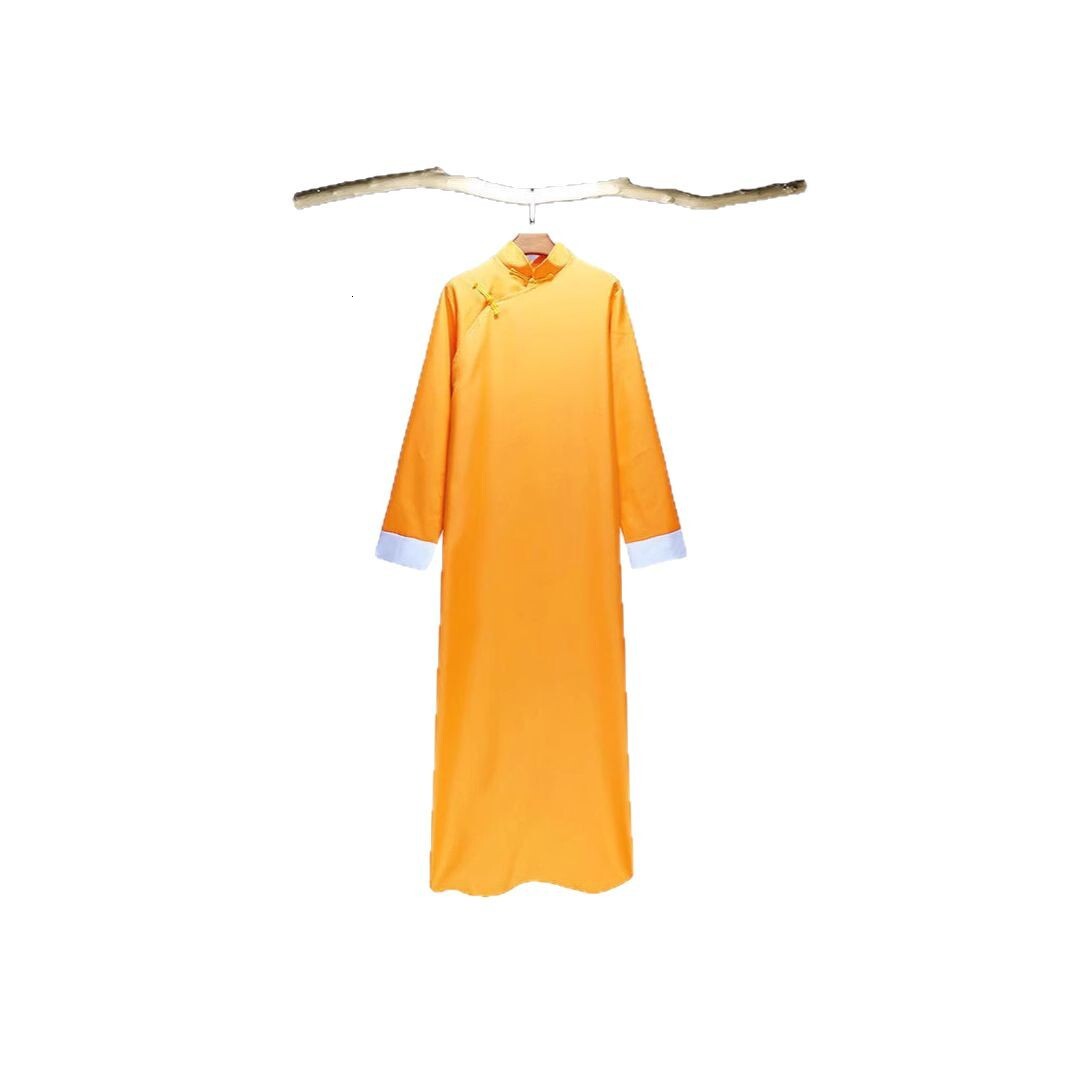 Designer clothing Cross talk men's May Fourth youth Tang long robe, Chinese style, Republic of China student costume, class uniform, fast board 2