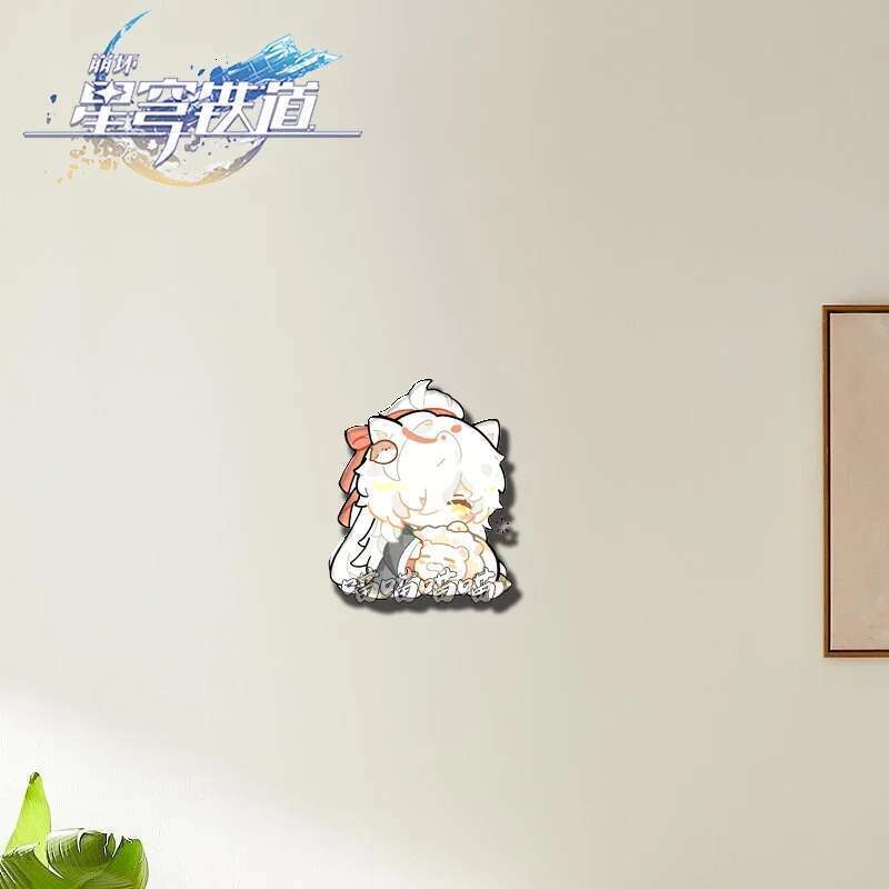 Anime Honkai: Star Rail Brooch Boothill Aventurine Acrylic Badge Cartoon Pins DIY Decoration Backpack Clothes Accessories
