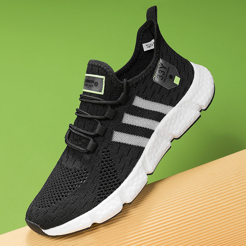 Designer casual shoes 2024 New Breathable Casual Shoes 7-Color Men's Sports Shoes Trendy Shoes Flyknit Men's Shoes E-commerce Explosive Runn