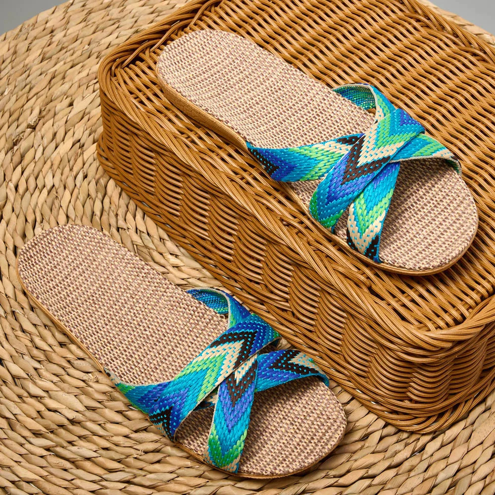 Indoor Slippers Women Home Shoes Lightweight Linen Couple Slippers Lightweight Home Slippers 250519