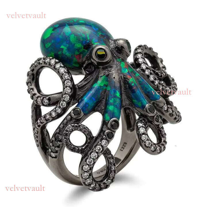 2025 New Fashion Gold with Opening Serpentine Manufacturer Wedding Engagement Exquisite Ring