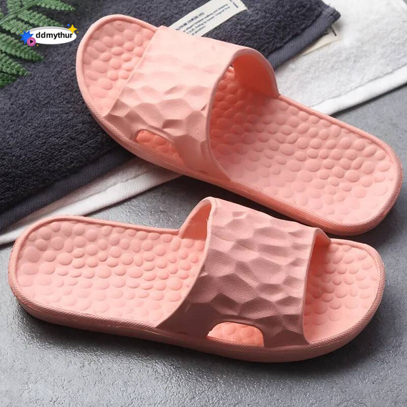 Unisex Indoor Eva Home Hotel Sandals Male Summer Non-slip Bathroom Slippers Women's and Men's Flip Flop Shower Shoe ddmythur