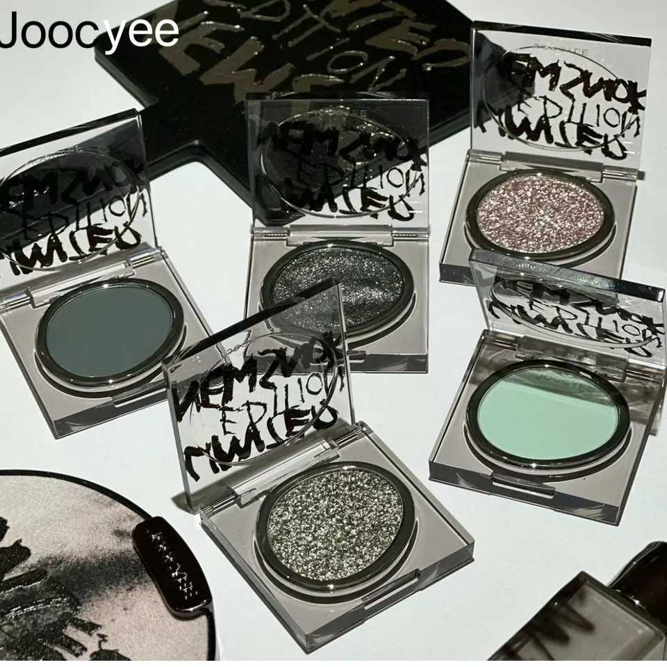 Joocyee Monochrome Eyeshadow Matte Chameleon Powder Smoked Sparkling Pearlescent Shining Sheet Metallic Personality Green W250520