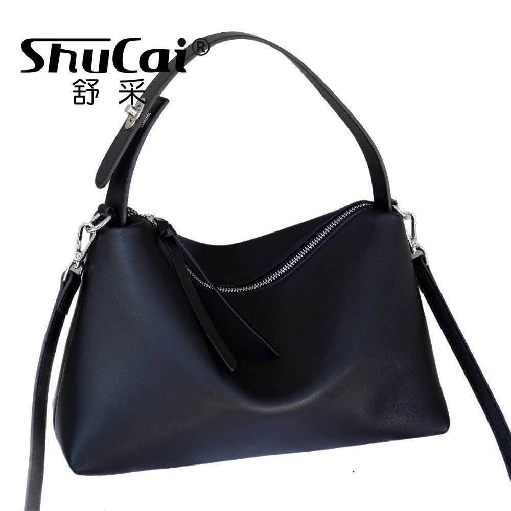 Women's Bags Designer Genuine Leather Fashon Brand Designer Women Shoulder Crossbody Black Bags Ladies High Quality Handbag Coffe White Brown