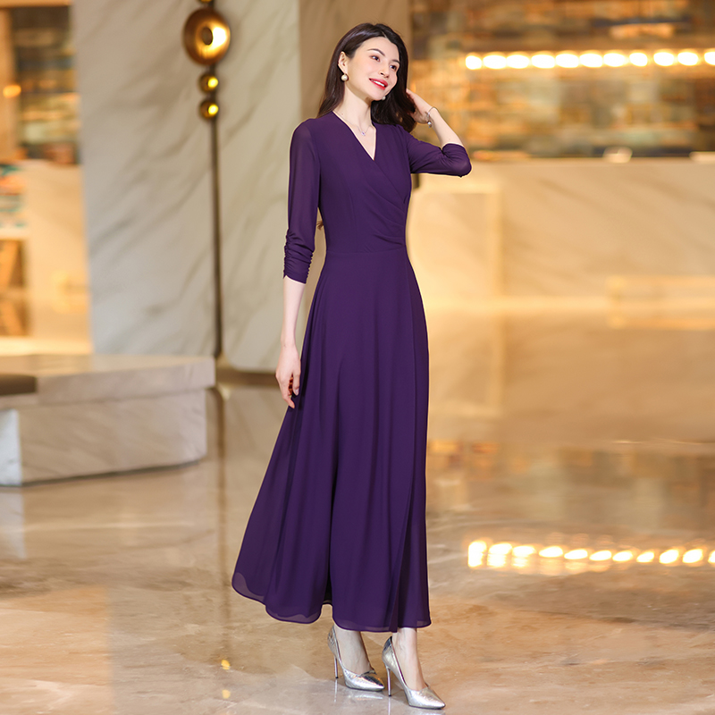 elegant and sophisticated dresses with a highend feel summer shortsleeved highwaisted printed maxi onepiece dresses for women floorlength