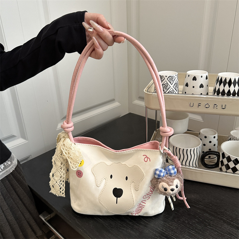 Free Delivery Designer Bag This Year's Popular Include Large Capacity Soft Faced New Teddy Bear Shoulder S Hands And Versatile Women's S Lux