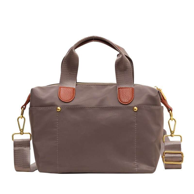 Women's fashionable crossbody casual single shoulder handbags, large capacity travel simple tote bags, 2025 temperament versatile new trendy clot