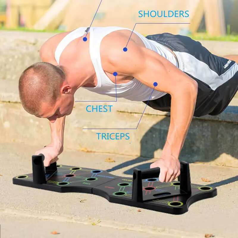 Home Fiess Multi Functional Foldable Small ABS Power Press Push up Board