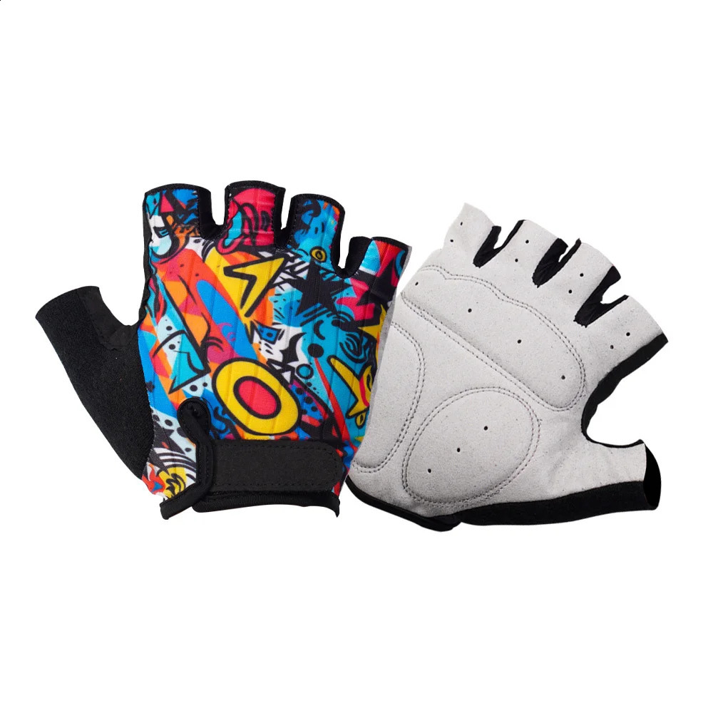 CHOOEE Cycling Sports Gloves Half Finger Shock Absorbing Breathable Summer Racing Bike Bicycle Fitness AntiSlip 250515