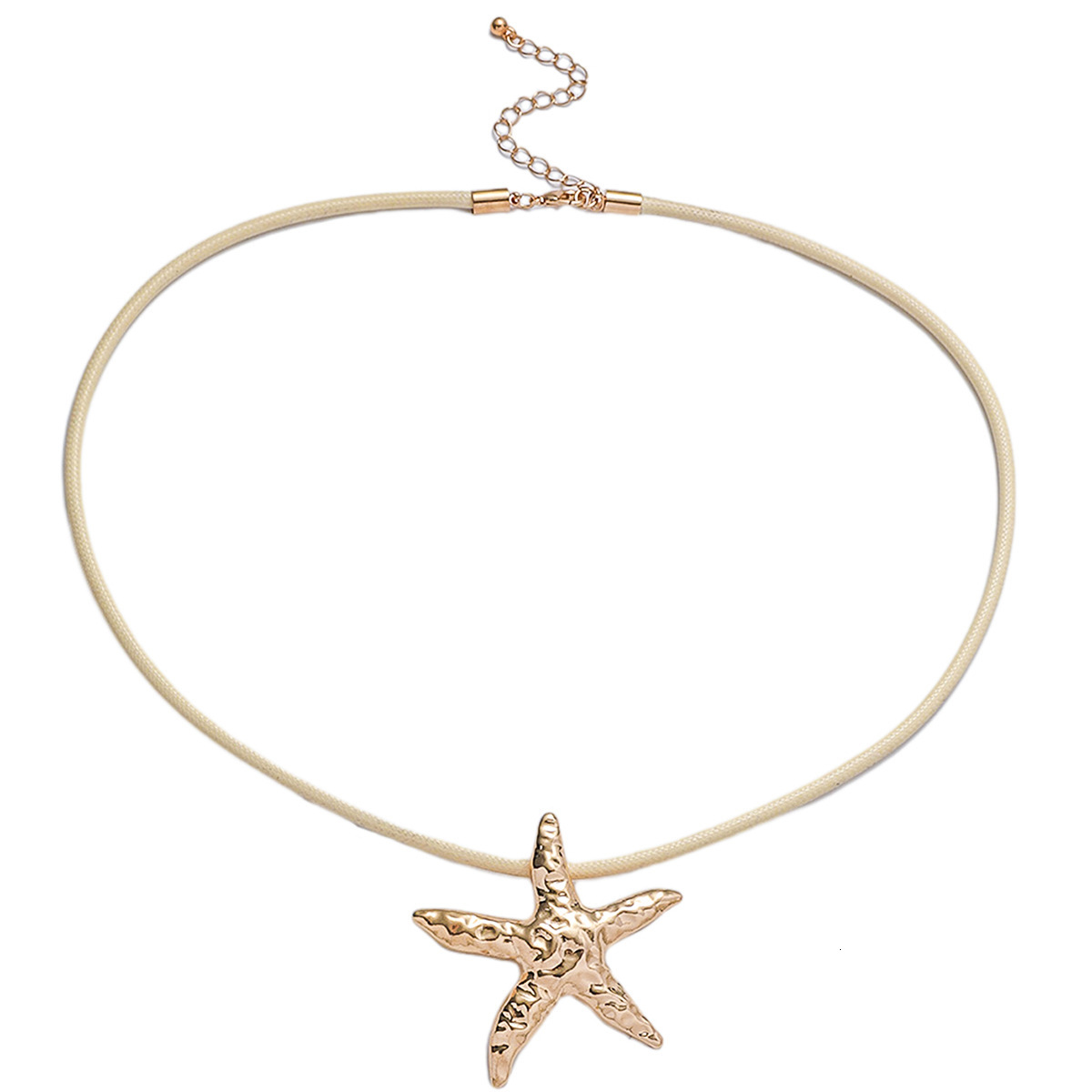 necklace for women in summer, wax thread collarbone chain