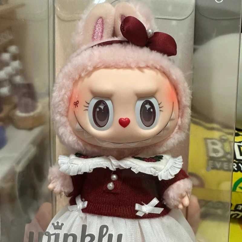 Monster Labubu Series Chicken Christmas Limit Twinkly Fairy Tale Vinyl Doll Pendant Keychain Kaii Toy Xmas Gift1 1 Replica Z250520