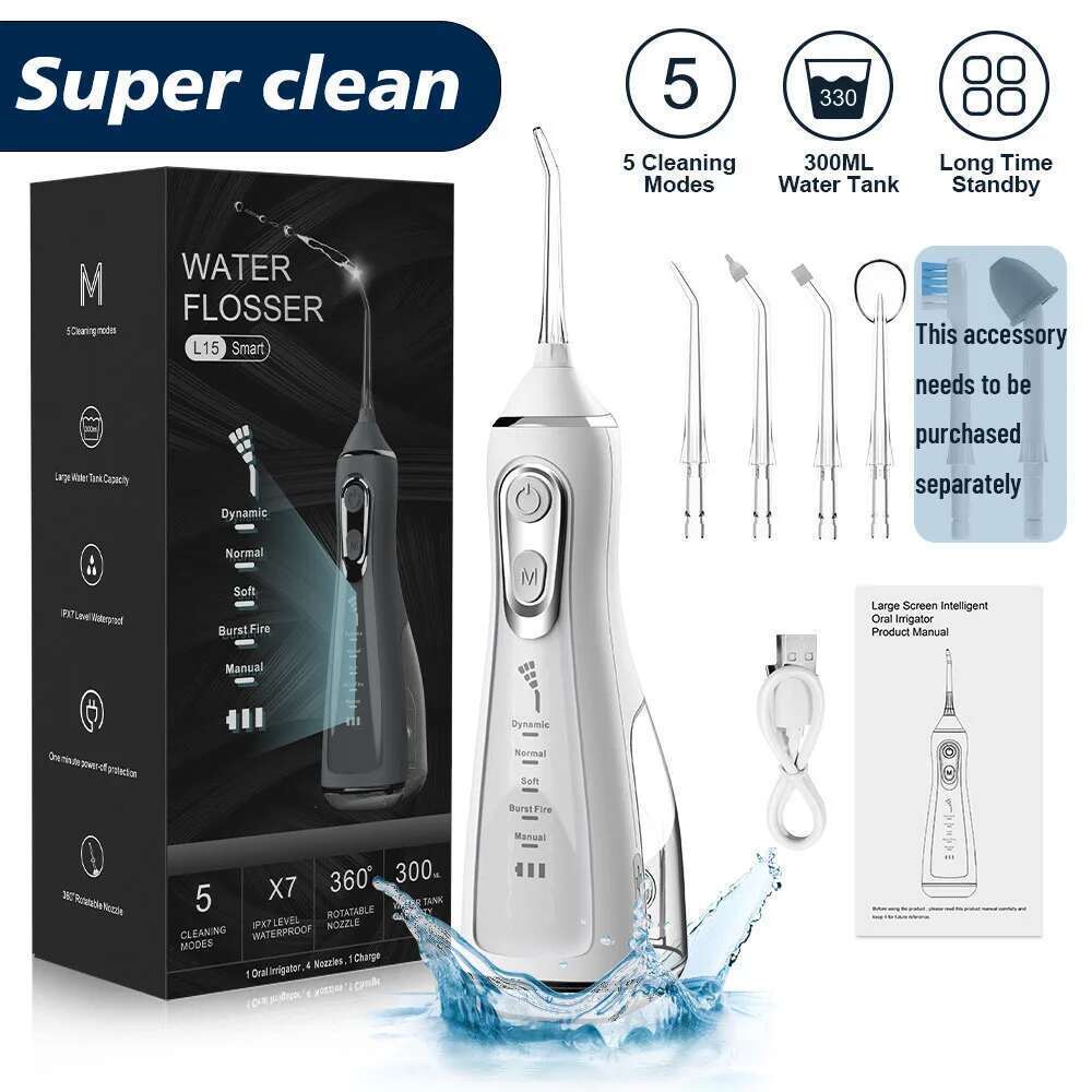 Household electric arterial irrigation convenient beauty device, water flosser, dental calculus irrigator, oral c