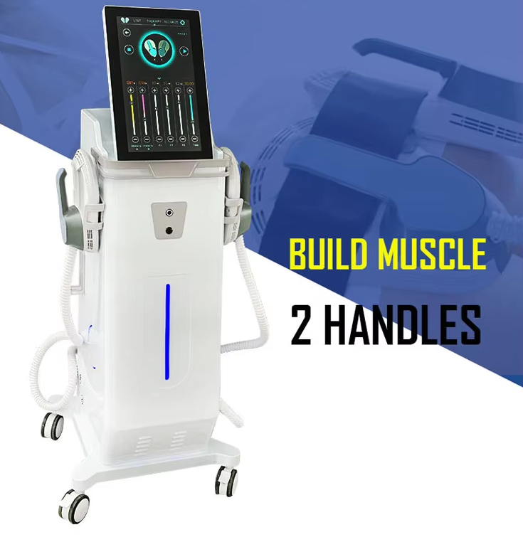 EMS Muscle Sculpting Slimming Machine Muscle Stimulator EMS Muscle Stimulation 4 Handles 2800W High Quality HI-EMT