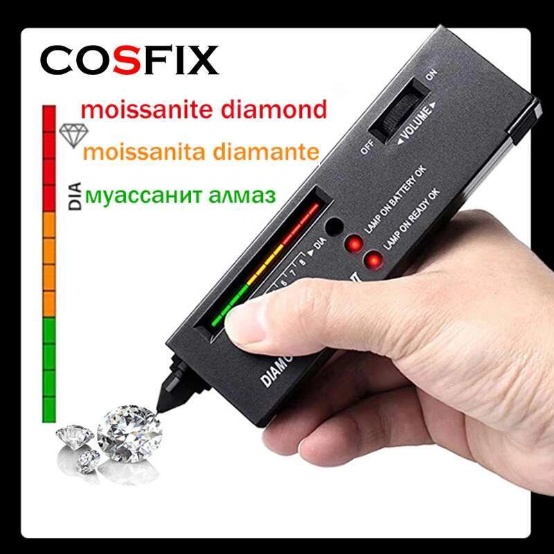 COSFIX 1ct Radiant Moissanite Rings For Women Wedding Jewelry with GRA 925 Sterling Sliver Plated 18k White Gold Diamond Bague