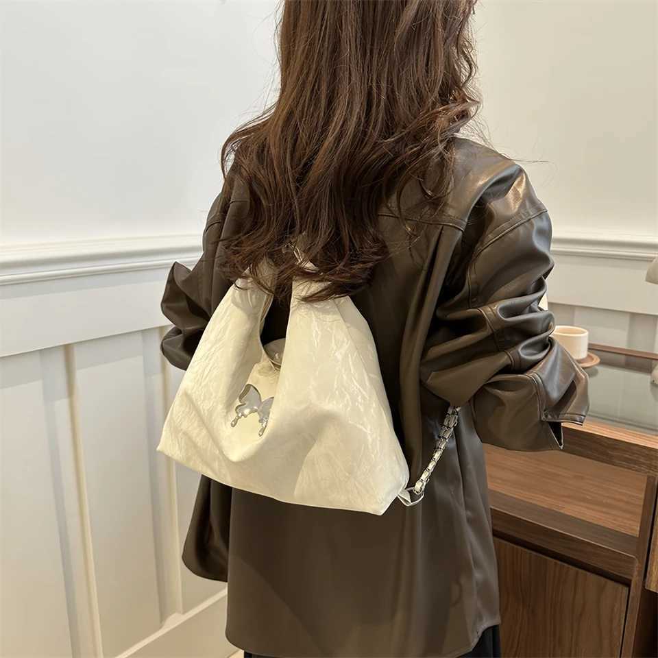 Designer-Inspired Hobo Shoulder Bag Large Capacity PU Leather Handbag M250520