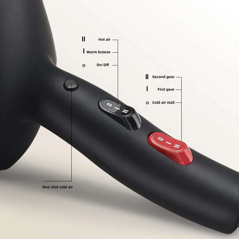 X5/X6 Plus New Negative Ion 2400W High Power Strong Wind Speed Drier Home Electric Hair Dryer Gift Box Packaging