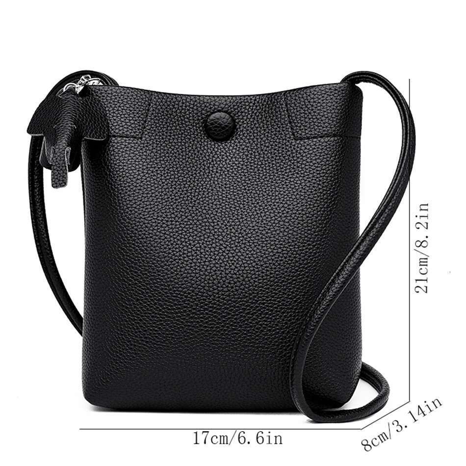 Soft Leather Designer Crossbody Female Shoulder Fashion Simplicity Women Bag Solid Color Small Square Bags