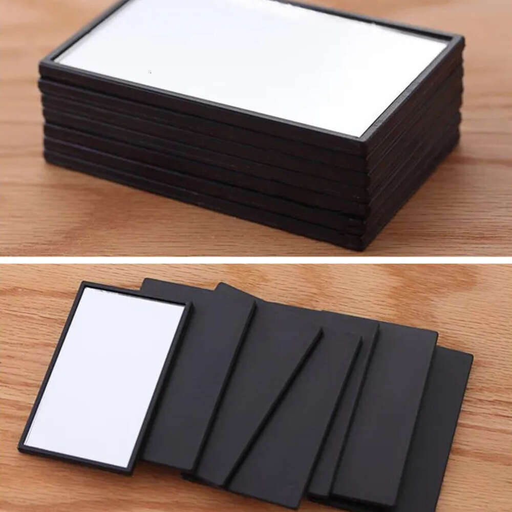 Travel Makeup Mirror Pocket Portable Rectangular Mirror Makeup Compact Portable Pocket Mirror Espejo De Bolsillo Portatil Compacto