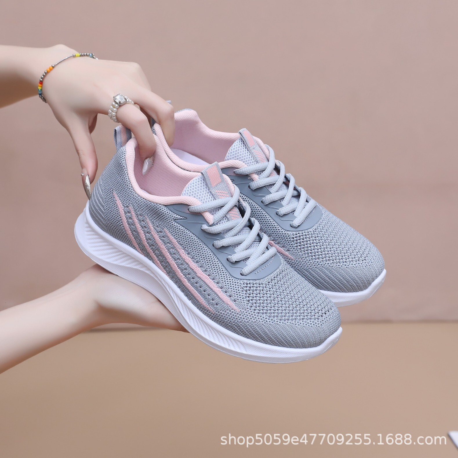 Summer New Flyknit Women S Soft Soled Casual Shoes Casual Sports Shoes For Women Ddmysaturn