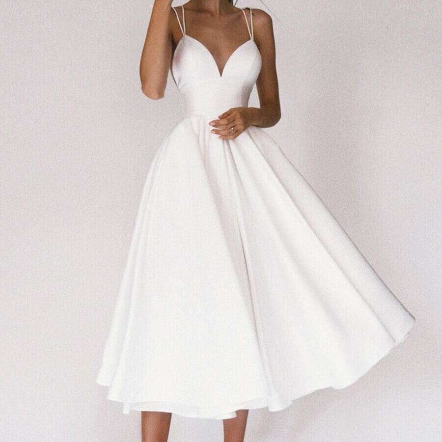 2025 Spring Summer European and American Women's Multi Color Strap Sexy Big Swing Dress New Casual Fashion Trendy Clothing