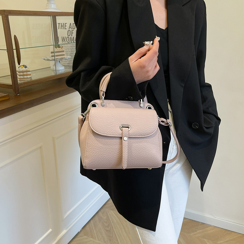 Women 2025 New Trendy Fashion Small Square European and Korean Simple Single Cross Shoulder Handheld Women's Bag