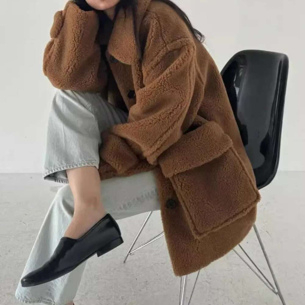 Kuzuwata Casual Slim Classics Jacket Safari Style All-match Stand Collar Warm Coat Japan Commuter Cute Vintage Outwears